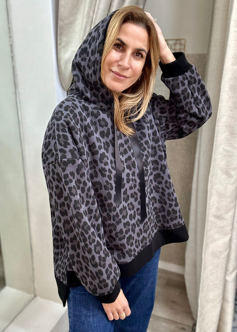 Leopard hoodie