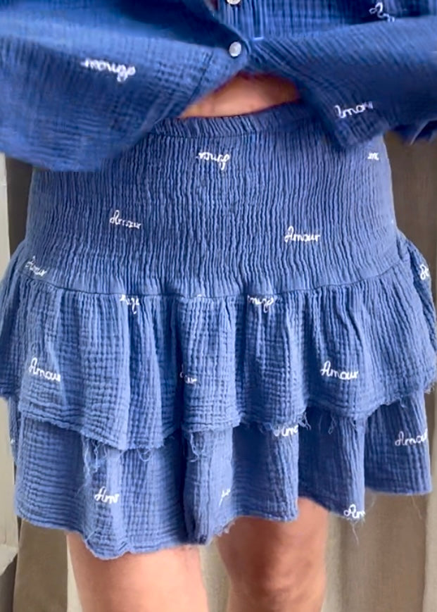 Amour mini skirt