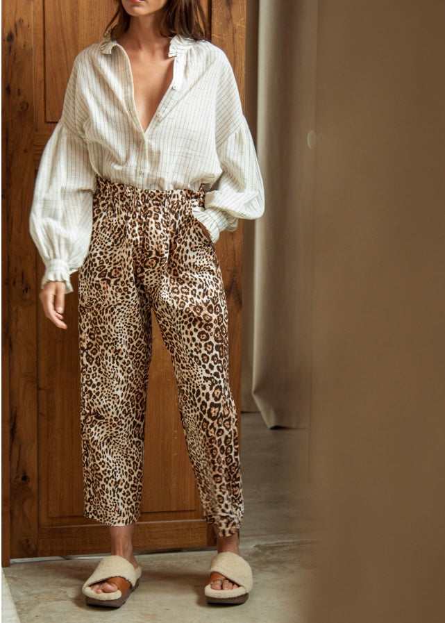 Leopard pants