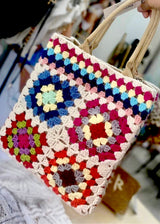 Croche hand made bag